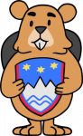 Bober z grbom